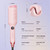 Wavytalk Power Wave Hair Crimper, Curling Iron Hair Crimper Waver, Ventilation Design for Less Damage, Ionic Reduces Frizz, Effortless-Waver, Dual Voltage Crimping Iron, Pink