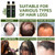 Rosemary Hair Growth Shampoo for Women and Men-Natural Thickening & Strengthening Shampoo with Hydrolyzed Keratin for Thinning Hair & Hair Loss 7.4 fl.oz - 2 Packs