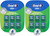 Oral-B Glide Dental Floss, Scope Mint Flavor, 40 m, 6 Count (Pack of 2)