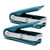 EDJY Fingernail Cutter - Precision Stainless Steel Nail Cutter for Fingernails | Sharp Blade, Ergonomic Design, Durable & Rust-Resistant | Ideal for Men and Women EDJY Blue | 2-Pack
