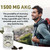 AJAXERRUE Liposomal Calcium AKG Supplement 1500 MG (Alpha-Ketoglutaric Acid), More Effective Than AAKG, Ca AKG for Longevity, Age Defense, Cellular Energy, Metabolic Function, 120 Softgels