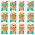 drTung's Smart Floss Mint for Teeth - Natural Expanding Dental Floss, Gentle on Tooth & Gums, Expands & Glides, PTFE & PFAS Free, Certified Organic Mint Essential Oils - Pack of 12
