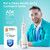 COSLUS E40 Portable Water Flosser for Teeth: ADA Accepted, 10 Pressure Settings Professional Water Dental Pick for Orthodontic, Braces & Sensitive Gums - Cordless for Travel Use, for Teens, BPA-Free