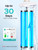 COSLUS E40 Portable Water Flosser for Teeth: ADA Accepted, 10 Pressure Settings Professional Water Dental Pick for Orthodontic, Braces & Sensitive Gums - Cordless for Travel Use, for Teens, BPA-Free
