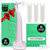 FLAUS Electric Flosser (Gentle Glide) - Shark Tank + Oprah's List - Water Floss Alternative - Dental Plaque Remover for Adults - Easy Vibration Power Flossing - Safe Portable Gum + Teeth Cleaning Tool