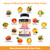 Daily Fruits and Veggies Supplement for Women and Men - 47 Whole Food Fruits and Vegetables - Diverse Natural Balance of Vitamins Minerals and Noni - 180 Fruit Capsules, 180 Veggie Capsules (2 Pack)