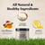 FJALLUFT Beef Tallow and Honey Balm Moisturiser, Whipped Grass Fed with Raw Honey and Olive Oil, Anti-Aging Facial Cream, Unscented