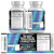 Clean Nutraceuticals Sea Moss Black Seed Oil Ashwagandha Turmeric Bladderwrack Burdock & Vitamin C Vitamin D3 with Elderberry Manuka Dandelion Yellow Dock Iodine Chlorophyll ACV - 2Pack