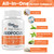 17-in-1 Brain Supplements for Memory and Focus - Nootropic Formula for Concentration, Clarity, Energy & Focus - Natural Caffeine Blend with Vitamins, Amino Acids & Herbal Extracts - 120 Tablets