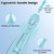 Leominor Water Dental Flosser Pick for Teeth, 300ML Portable Oral Irrigator Upgraded Tank Removable,IPX7 Waterproof, Rechargeable Travel Teeth Cleaner, Professional Electric Flossing Machine