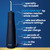 Waterpik Cordless Gem Water Flosser 5100 for Travel and Home, Rechargeable, Portable, Waterproof for Shower, Daily Gum Care, Cleaning Teeth, Braces, Implants, 3 Flossing Tips, ADA Accepted Blue WF-27