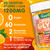 Liposomal L-lysine Gummies 1200mg, Lysine Chewable Supplement with Vitamin C, D3, B12 & Zinc for Adults & Kids, Immune & Collagen Support, Lips & Skin Health, Vegan, Natural Fruit Flavor, 120 CT