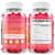 GrnLife 2 Pack Pumpkin Seed Oil Gummies with Saw Palmetto, Organic Pumpkin Seed Oil Supplement, High Pure Extract for Women Men, Raspberry Flavor, 120 Count