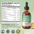 Liposomal L-lysine 1000MG Liquid Drops, Lysine Supplement for Women & Kids with Vitamin C, B6, D3, B12 & Zinc Gluconate, Skin & Lip Health, Immune & Collagen Production Support, Lemon Flavor, 4 fl oz