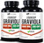Healthfare Graviola Soursop Extract 5000mg | Annona Muricata | 400 Vegan Capsules (Pack of 2) | High Potency Leaf & Fruit Blend | Non-GMO | Gluten-Free | Made in USA