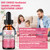 Healtionist 2 Pack 3000mg Liposomal Glutathione Liquid Drops with Vitamin C, 98% Absorption, Glutathione Liposomal Supplement, Powerful Antioxidant Complex for Immune System, Liver, 4 Fl Oz per Bottle