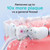 COSLUS E1 Professional Water Flosser for Teeth: 12 Pressure Settings Electric Dental Pick for Tooth Cleaning, Sensitive Gums, Braces, Oral Care - Home Use, ​​4 Jet Tips for Multiple Users, Family