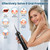 Water Flosser for Teeth Cordless, Portable Oral Irrigator for Braces & Sensitive Gums, 300ML Dental Flosser with DIY Pressure, 4 Modes & 5 Jet Tips, 30-Day Battery, IPX7 Waterproof for Travel Family