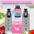 JTEVEweu Collagen Supplement - Type I, II, III, V and X - with Biotin, Keratin, Hyaluronic Acid & 13+ Extra Strength Ingredients - （180 Capsules）