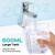 COSLUS E2 Excellent Water Flosser for Teeth Cleaning: 12 Pressure Settings & 2 Modes for Orthodontic, Braces, Sensitive - Patented Storage, 5 Jet Tips and 600ML Tank for Family, Home Use, Green