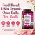 Mama Natural Organic Prenatal Vitamins for Women Vegan (30 Servings) | One A Day Prenatal Vitamins for Pregnant Women | Food Based, Non-GMO & Gluten-Free - Pre Natal Multivitamin with Folate