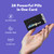Milky Ultra Lactose Intolerance Pills - 21,000 FCC - Extra Strength Dairy Relief for Lactose Intolerance - Lactase Enzyme Tablets - Portable Credit Card Sleeves (96 Count - Cosmic Black)