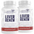 NATION HEALTH MD Liver Renew - Liver Cleanse Detox & Repair - Liver Support Supplement with Artichoke Extract, Milk Thistle, Dandelion and Turmeric - 120 Capsules