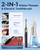 Sonic Electric Toothbrush and Electric Floss for Adults and Kids, Electric Toothbrush Water Flosser Adults, Water Dental Picks, Cleaning and Flossing Dental Care, Waterproof