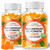 NutraPep Magnesium Glycinate Gummies for Kids & Adults Women & Men - Sugar Free Gluten Free Non-GMO Vegan Chewable Supplement (2 Pack)