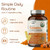 Purity Labs USDA Organic Turmeric Curcumin Supplement with Ginger & Black Pepper, 95% Curcuminoids for Joint Support & Inflammation, 120 Veggie Capsules, 2 Per Serving, 60 Day Supply