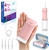 2026 New Portable Water Flosser for Teeth, 4 Modes & 4 Intensity Levels, Mini Small Design with Exquisite Travel Case, Removable Tank, IPX7 Waterproof, Cordless Dental Oral Irrigator (Pink)