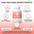 TOGOLIUN Radiancy Probiotic for Women Vaginal Health, Vaginal Probiotics for Dryness & Ph Balance, Cherry Blossom Extract, Hyaluronic Acid, Probiotics, Vitamin C, 120 Ct