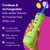 BURST Kids Water Flosser (Dinosaur) | Cordless & Rechargeable Water Flosser for Teeth | 3 Gentle Pressure Modes | Silicone Safety Tip | Braces-Friendly | Fun, Kid-Safe Design | 155mL Water Tank