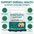 Lymphatic Drainage Supplements, 4275mg Herbal Blend for Immune and Fluid Health for Men Women,with Dandelion, Burdock Root, Echinacea, Turmeric,240 Softgels for Lymph System Balance (Pack of 2)