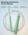 Upgraded Pro Dental Care Kit: 5-Mode Water Flosser & 50,000 VPM Sonic Electric Toothbrush | Premium Oral Clean Set with Enhanced Cleaning Modes, Larger Tank & Refined Design for Advanced Gum Health