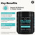 Vital Vitamins Multi Collagen Peptides Powder - Unflavored, Easy to Dissolve - Type I, II, III, V, X - for Women & Men - Promotes Hair, Skin, Nails, & Joint Health - 30 Servings