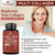Wholesome Wellness Super-Absorb Multi Collagen Pills (Type I II III V X) Organic Herbs & Bioperine - Hair, Skin, Nails - Hydrolyzed Peptides Protein Supplement for Women & Men (90 Capsules)
