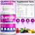 (2 Pack) Quercetin Gummies by BioVitalica - Quercetin with Bromelain Vitamin C and Zinc & Elderberry + Vitamin D3-5 in 1 Immune Support - Zinc Quercetin 750 mg for Kids and Adults