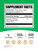 BulkSupplements.com Quercetin Dihydrate Powder - Quercetin Supplements, Antioxidants Source - Vegan & Gluten Free, 1g per Serving, 500g (1.1 lbs) (Pack of 1)