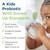 Designs for Health ProbioMed Kids Chewable Probiotic - 10b CFU Gut & Immune Support for Children - Lactobacillus, Bifidobacterium + Saccharomyces boulardii - Delicious Berry Flavor (30 Tablets)