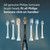 Philips Sonicare S2 Sensitive - Genuine Replacement Electric Toothbrush Heads, White, 3 Pack, HX6053/77