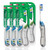 GUM Folding Travel Toothbrush, Compact Head + Tongue Cleaner, Soft Bristled Travel Toothbrushes for Adults, 2 Count (Pack of 6)