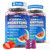 Kids 4+ Melatonin Free Sleep Aid Gummies + Magnesium Glycinate + Saffron + Calcium, D3+K2, Inositol-Kids Sleep Gummies Nighttime Multivitamin Support Calm Mood, Brain, Bone & Immune, Sugar Free, 2Pack