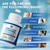 GABA Supplements 750mg with L Theanine, 5HTP, Ashwagandha, Lemon Balm, Ginkgo Biloba, Omega-3, 10 in 1 GABA Calm Capsules for Sleep, Relaxation, Focus, Mood Support, Cortisol Balance - 2 Pack