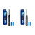 Oral-B Pro 100 CrossAction,Battery Powered Toothbrush,Black,(Pack of 2)