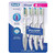 Oral B 3D White Luxe 4 Count ( Pack of 1) Pulsar Battery Powered Toothbrushes