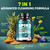 MEGNETA Spike Support - Nattokinase 20,000 FU/g, Bromelain 500mg & Curcumin 800mg – Triple-Action Enzyme Complex with Quercetin & Dandelion – Cardiovascular, Circulatory, Antioxidant & Immune Support