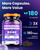 Magnesium Glycinate Potassium with Vitamin D3 10000 IU K2 MK-7, High-Potency Synergistic Complex for Bone, Immune Health, Mood Balance & Energy Support, 180 Capsules