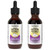 NATISLAND Liposomal Saffron Drops for Kids, Organic Saffron Extract Supplements with Holy Basil, Rosemary for Focus, Attention & Brain Support, Vegan, Alcohol-Free, Strawberry Flavor, 4 FL OZ