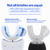 Autobrush Sonic Pro Electric Toothbrush – Only ADA Accepted U-Shaped Brush, Clinically Proven Up to 5.1X Better Cleaning, 30-Second Full Mouth 360 Clean, Rechargeable, Waterproof, Black, Men's Regular
